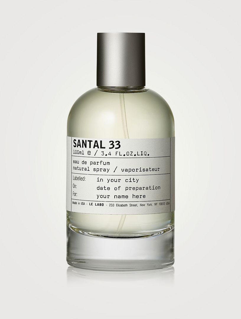 Le Labo Santal 33 Unisex Eau de Parfum Spray 3.4 oz / 100 ml.