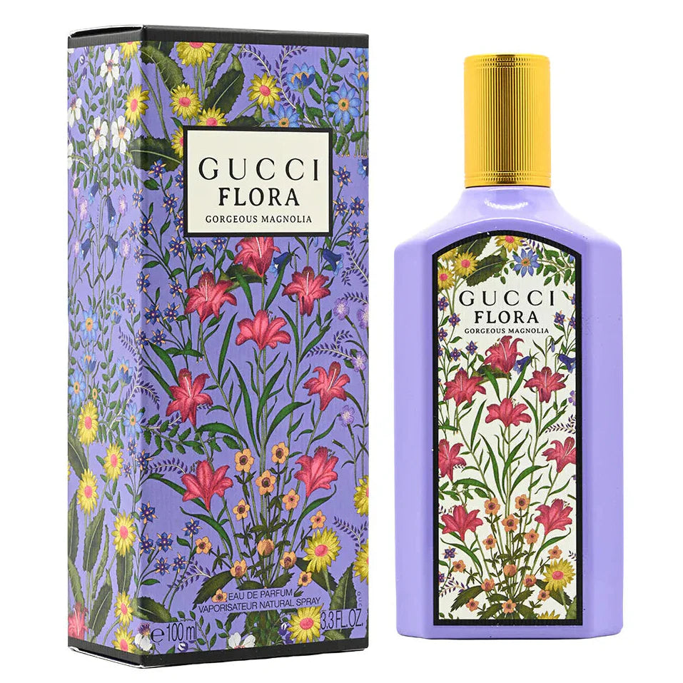 Gucci Flora Gorgeous Magnolia Eau De Parfum 100ml/3.3oz for Women Gucci