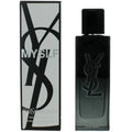 YSL perfume bottle and packaging on a white background