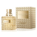 Valentino perfume bottle and packaging on a white background